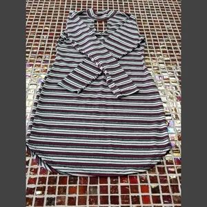 Striped Glitter Dress